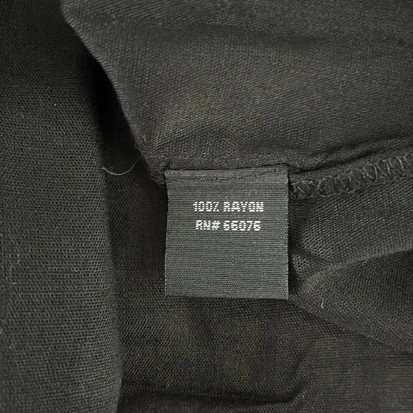 Raviya black see through tiered cover up size S - Picture 11 of 11